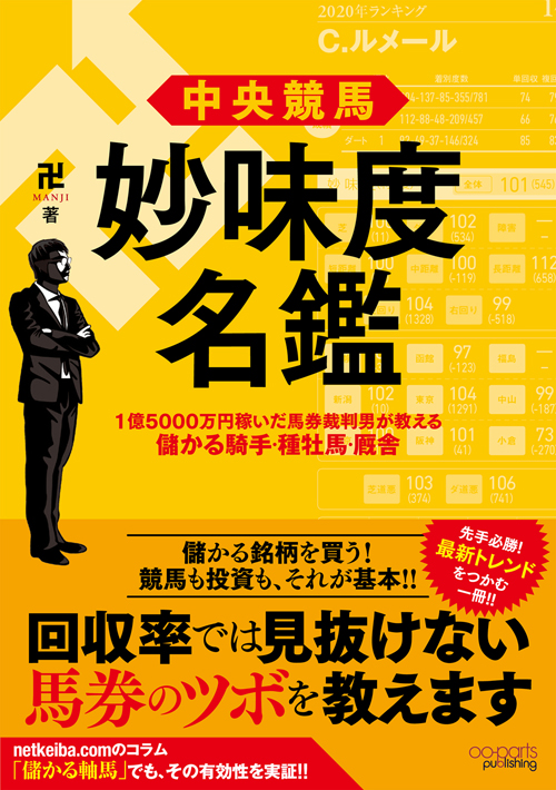 中央競馬妙味度名鑑　1億5000万円稼いだ馬券裁判男が教える儲かる騎手・種牡馬・厩舎